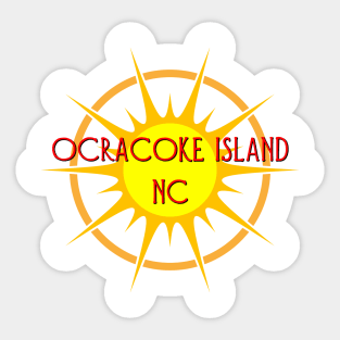 Ocracoke Island, North Carolina Sticker